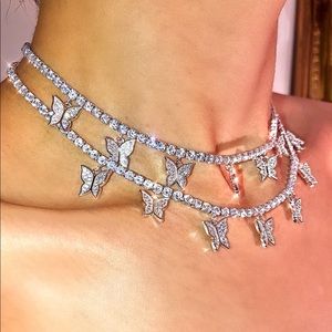 Butterfly tennis chain